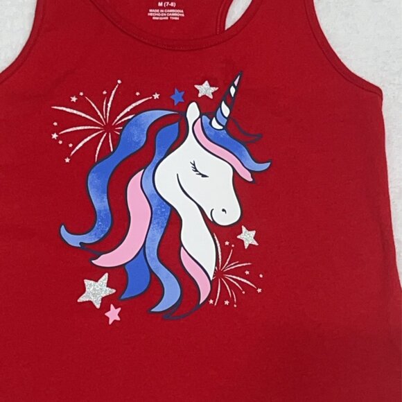 BRAND NEW Wonder Nation Kids Tank Top Size M 7-8 NWOT - Picture 3 of 5